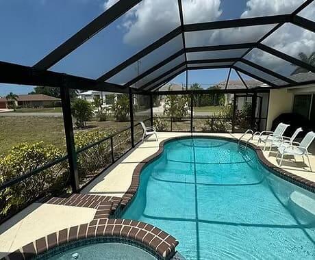 Cape Coral Florida Sea Shells Villa Pool