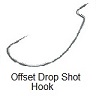 drop shot fishing hooks offset drop shot fishing hook