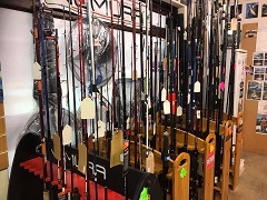 inside East Cowes Tackle Shop