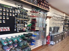 Inside Eastcoast Discount Fishing Tackle Skegness