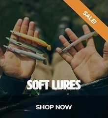 soft fishing lures for sale online from Gone Fishing Tackle Shop Jersey