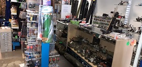 fishing tackle stock at Lets Go Fishing Tunstall
