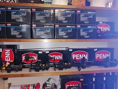 Penn fishing reels Thyers Fishing Tackle Somerset