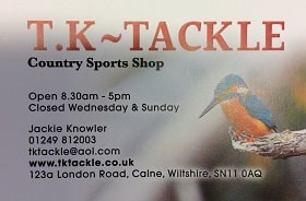 TK Tackle Calne Wiltshire