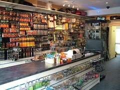 Inside Wirral Angling Centre Birkenhead Merseyside